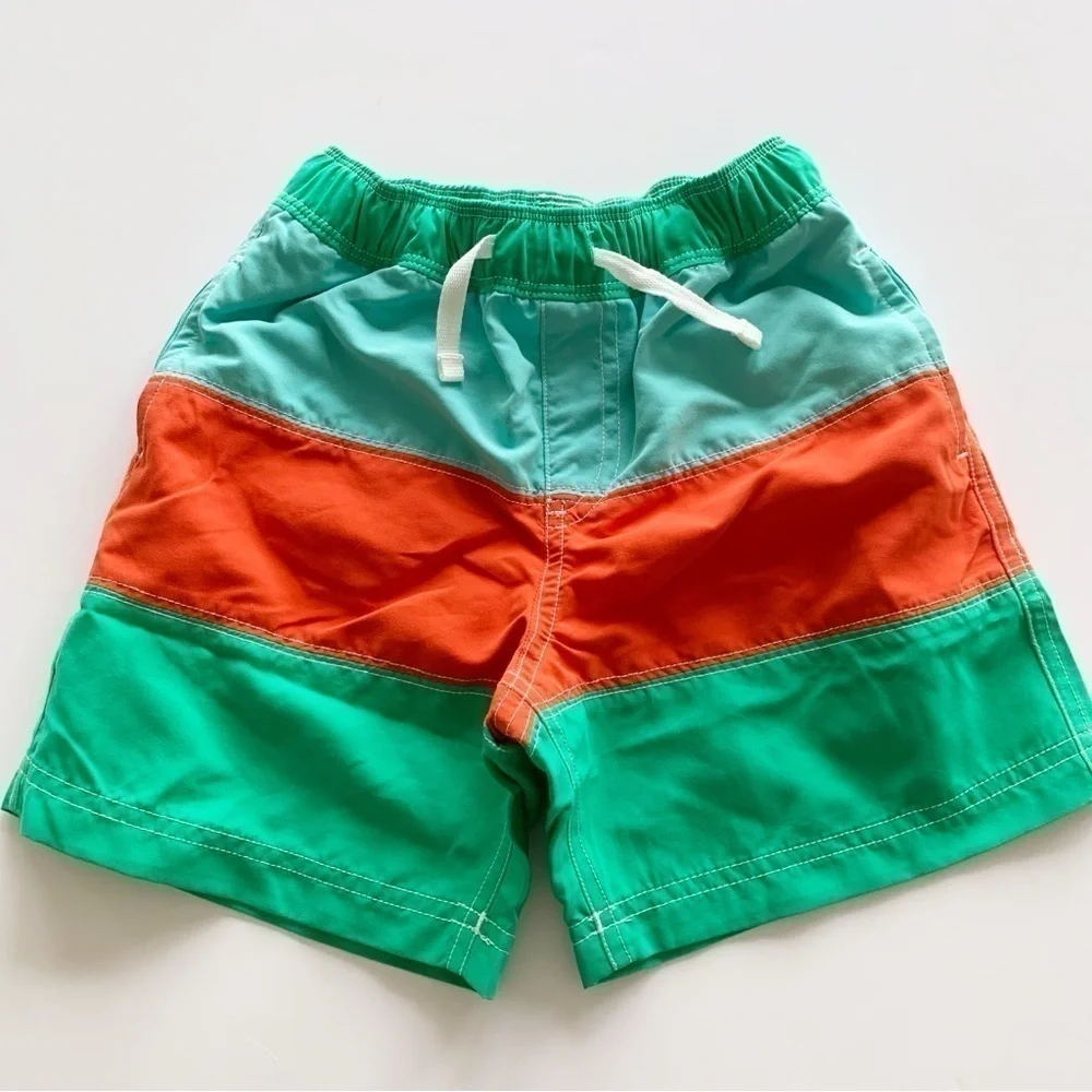 Hanna Andersson Boy Swim Trunks 5T 110 Cm 6 years 8 years